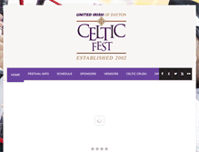 Tablet Screenshot of daytoncelticfestival.com